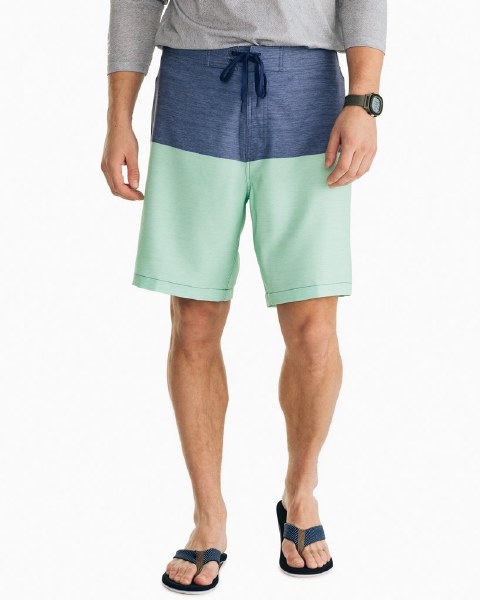 Southern Tide Color Blocked Swim Short