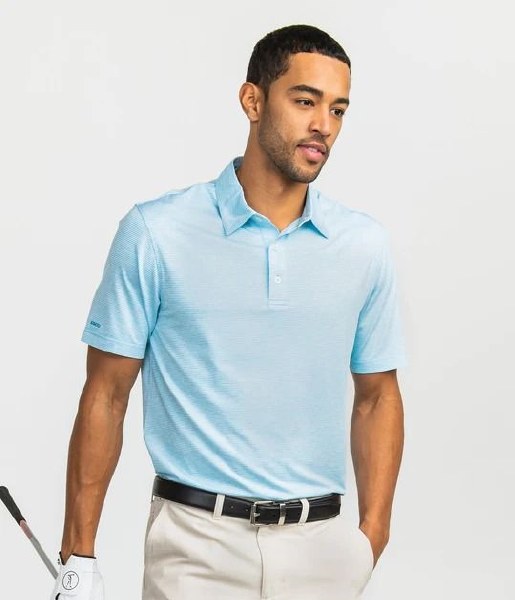 The Southern Shirt Polo Sunday Blue