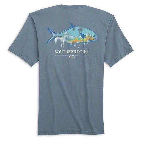 Southern Point Watercolor Permit T-Shirt