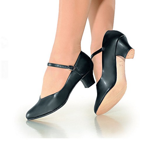 So Danca 1.5&quot; Inch Character Shoe Black - CH50