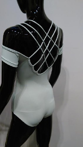 **SALE - WAS 55 NOW 15** Boat Neck Leotard RDE1642 - Aqua Green
