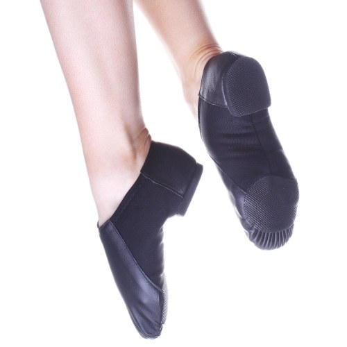 Split Sole Jazz Shoes Black