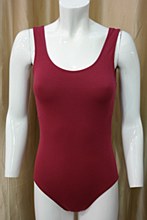 So Danca Basic Cotton Leotard RDE-8000 Burgundy