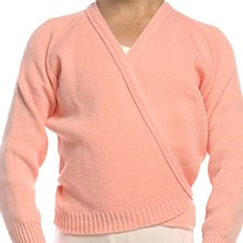 **SALE - WAS 20 NOW 10** Longsleeve Crossover Cardi Salmon