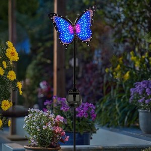 Papillon Animated Stake