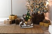 Fest 46cm lit Reindeer in slei