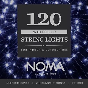 120 String Lights - White