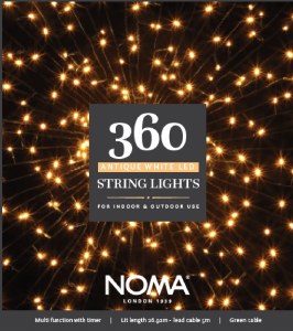360 String Lights - Antique White