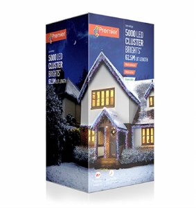 5000 Multi-Action Multi-Colour LED cluster lights with timer