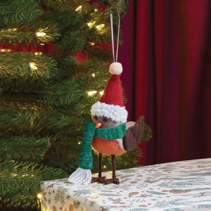 Smart Festive Robin Pendant