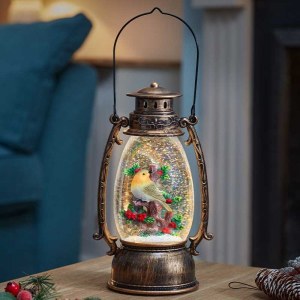 Smart SnowSwirl Robin Lantern