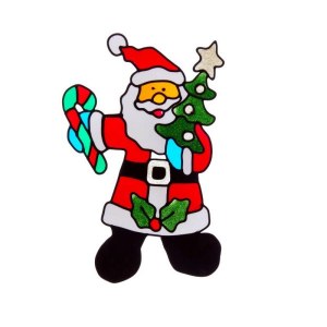 Smart 35cm Santa WindowSticker