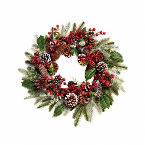 Prem 50cm Berry Cone Wreath