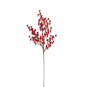 Elmes Burgundy Berry Spray 60c