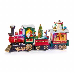 Lit Christmas Train
