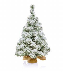 Flocked Burlap Tree 60cm (2ft)