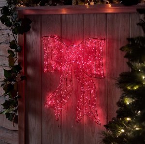 LED Galaxy Bow red 40cm