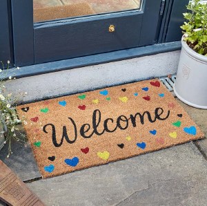 Hearty Welcome Deco Mat 45x75c