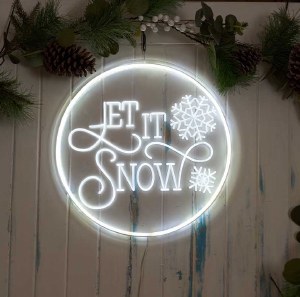 Neon Let It Snow