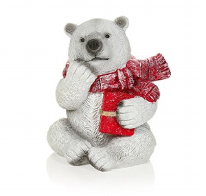 Prem 9cm Polyresin Polar Bear
