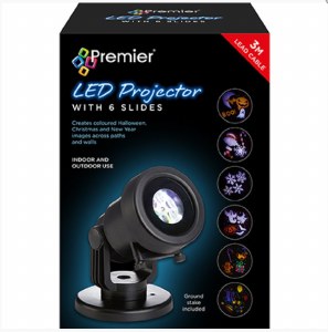 LED Projector with 6 Slides