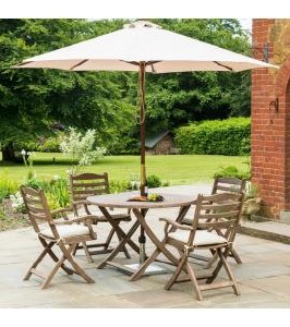Redcliffe Folding 4 Seater Set