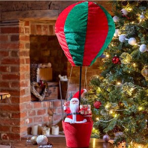 Smart Santa's Hot Air BalloonL