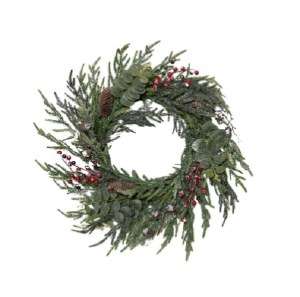 Elmes Xmas Snowy Pine Wreath