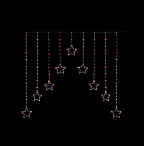 FlexiBrights Star Curtain