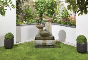 Patina Bowls Water Feature
