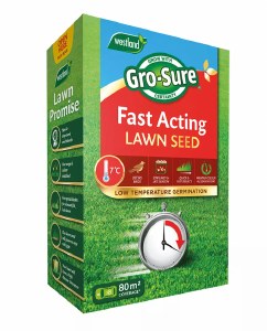 Gro-Sure Fast Acting Lawn Seed 80sqm