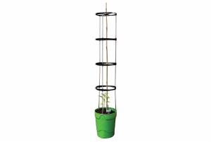 Self Watering Grow Pot Tower Green