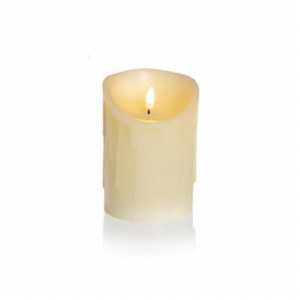 Prem 13cm Flicker Candle Cream
