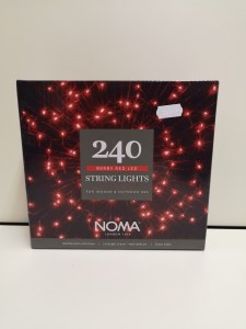 240 String Lights - Red