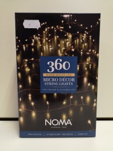 360 Micro Decor String Lights - Wam White