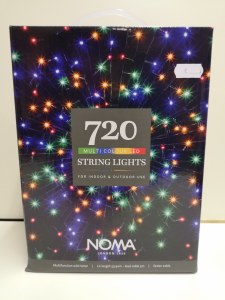 720 String Lights - Multi Colour