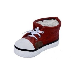 LEM Converse Boot Planter Red