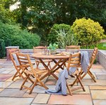 Additional picture of Redcliffe Folding 6 Seater Set