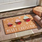 Smart Festive Robin Decoir Mat