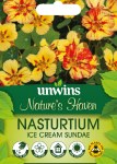 Nature's Haven Nasturtium Ice Cream Sundae