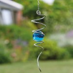 Blue Spinning Helix 33cm