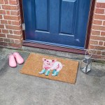 Smart Pig Wellies Mat 45x75cm