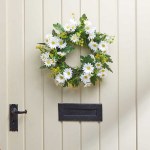 Daisy Whirl 40cm Wreath