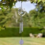 Smart Windchime Crystal Heart