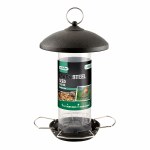 Black Steel Seed Feeder