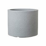 Beton Low Cylinder 50cm Grey