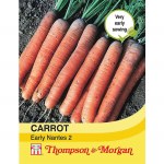 Organic Carrot 'Nantes 2' (Early maturing)