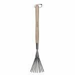 Stainless Steel Border Hand Shrub Rake