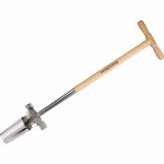 Stainless Steel Long Handled Bulb Planter