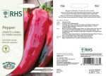 RHS Pepper (Sweet) Corno di torro rosso